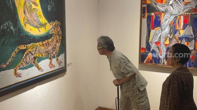 Usai Ganjar, Giliran Megawati Hadiri Pameran Seni Butet Kartaredjasa di Galeri Nasional