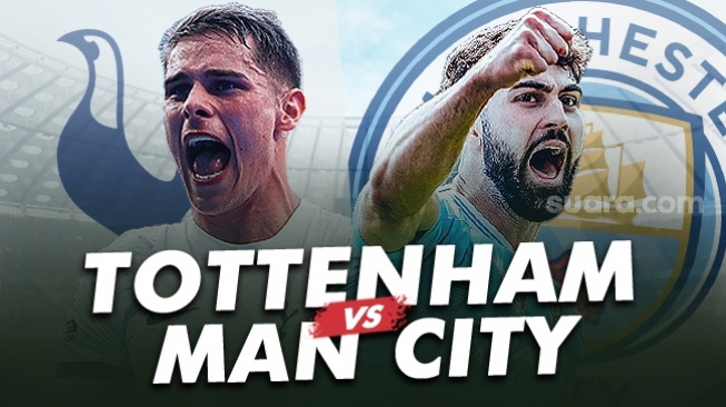 Link Live Streaming Tottenham vs Manchester City, Duel Vital Penentu Juara Liga Inggris