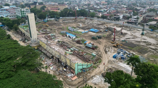 Sisa Material Bangunan Stadion Teladan Telah Dilelang Rp 1,6 M