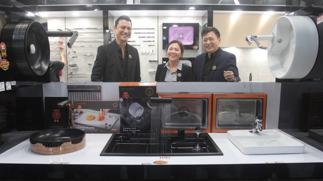 Luncurkan Kitchen Sink Impian, Christian Sugiono Gandeng GB Sanitaryware