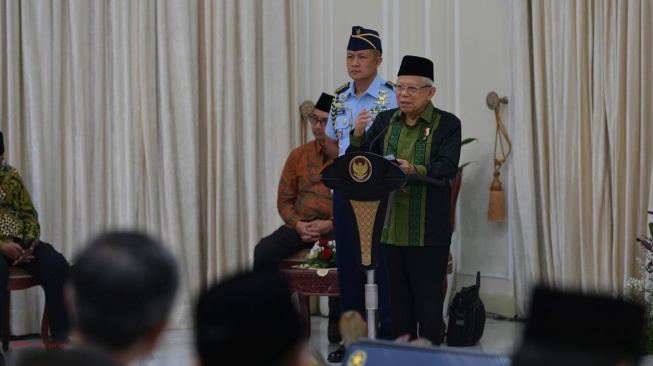 Zakat Dan Wakaf Punya Potensi Besar, Wapres Ma'ruf Amin Resmikan Ruang ...