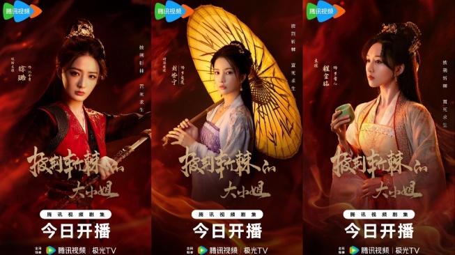 5 Aktris yang Membintangi Drama China Lady Revenger Returns From The Fire