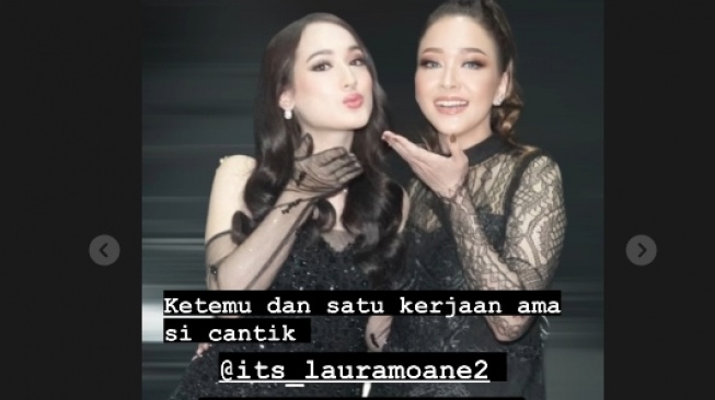 Maia Estianty kasih pesan ke Laura Moane (Instagram/@maiaestiantyreal)