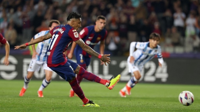 Hasil Liga Spanyol: Barcelona Kembali ke Dua Besar usai Bungkam Real Sociedad 2-0