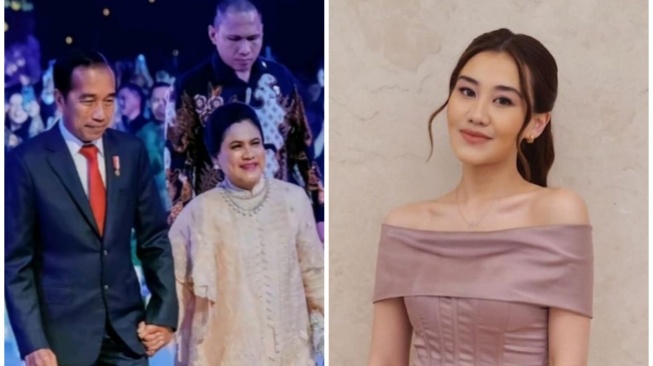 Bungkam Oknum Fans Fuji, Iriana Jokowi Puji Aaliyah Massaid Cantik saat Jadi Bridesmaid