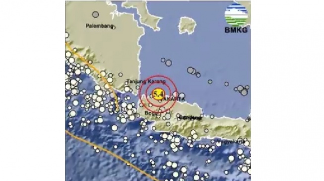 DKI Jakarta Diguncang Gempa Magnitudo 5,4, Titiknya di Kepulauan Seribu