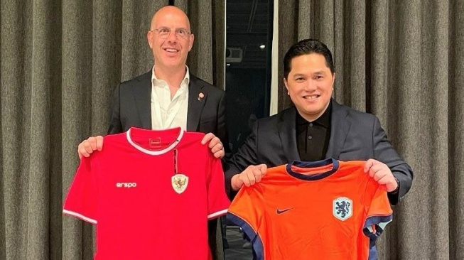 Profil Gijs de Jong, Sekjen KNVB Belanda yang Temui Erick Thohir