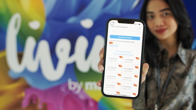 Lengkapi Kebutuhan Nasabah, Livin by Mandiri Kini Layani Pembelian Nomor Spesial Telkomsel