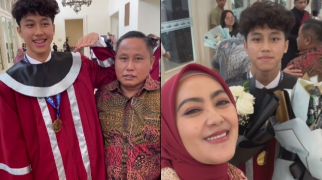 Dibilang Mirip Rafael Struick, Anak Sulung Narji Ternyata Lulusan SMP Elite