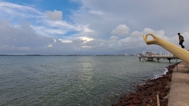 Pantai Ocarina Batam [suara.com/eliza gusmeri]