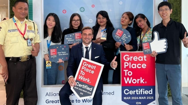 Allianz Indonesia raih Great Place to Work 2024. (Allianz Indonesia)