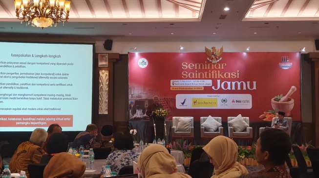 Gelar Seminar Saintifikasi Jamu, PB IDI Ulas Potensi Pengembangan Obat Tradisional