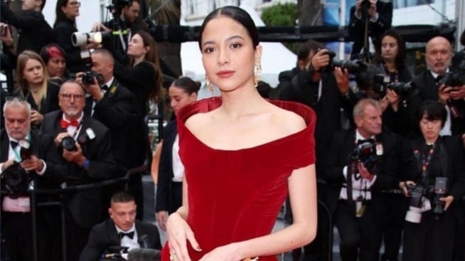 Putri Marino di Cannes Film Festival (Instagram/@stellarissa)