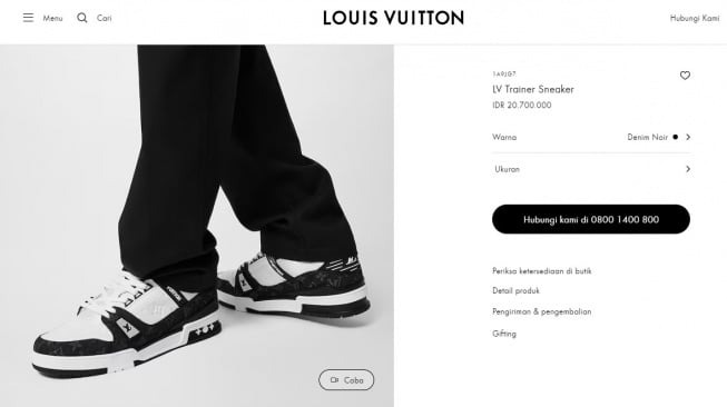 Kado ultah Sule untuk Rizwan Fadilah alias Njan. (id.louisvuitton.com)