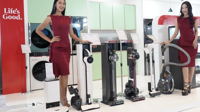 Vacuum cleaner. [LG Electronics Indonesia]