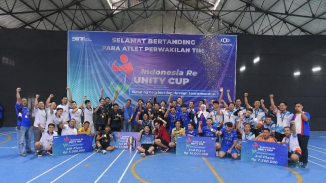 Taspen Juara Kompetisi Futsal yang Digelar Indonesia Re