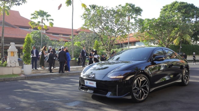 Hyundai Ioniq 5 dan 6 digunakan di ajang World Water Forum 2024 di Bali pada 18 - 24 Mei. [Dok HMID]