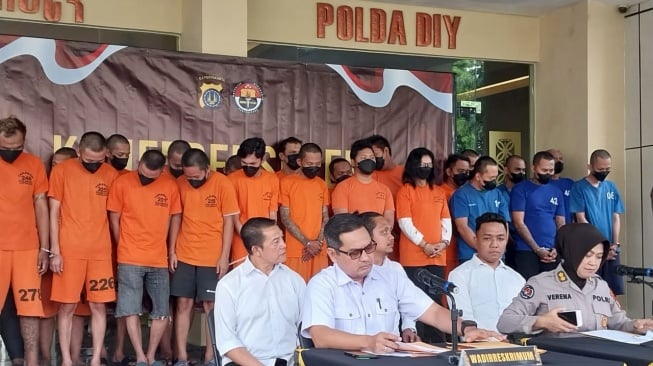 Jajaran Polda DIY Berhasil Ungkap 36 Kasus Curat dalam Dua Pekan, Total 40 Tersangka Ditangkap