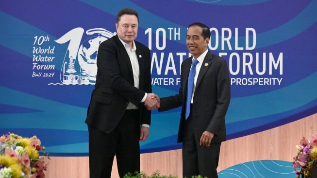 Bertemu di Bali, Jokowi Minta Elon Musk Berinvestasi di Indonesia