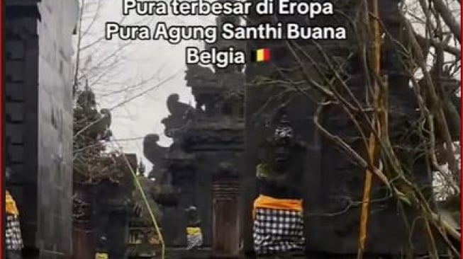 Pura Terbesar di Eropa Ini Punya Suasana yang Mirip Seperti di Bali