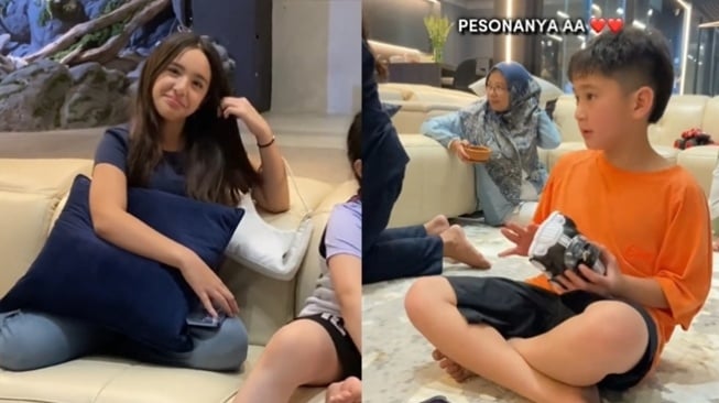 Potret Playdate Anak-anak Geng Cendol (TikTok/@raffi_nagita)