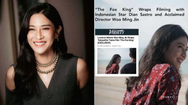 Dian Sastro Membintangi 'The Fox King', Film Kolaborasi Malaysia-Indonesia