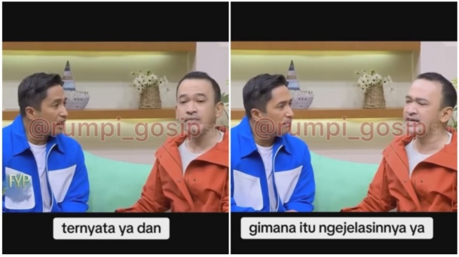 Ruben Onsu dan Irfan Hakim (Instagram/rumpi_gosip)