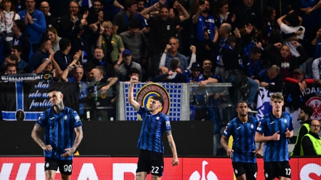 Para pemain Atalanta. [M Bertorello / AFP]