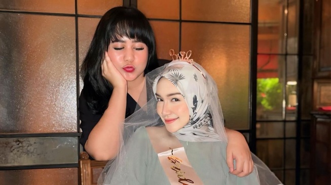 Potret Bridal Shower Melody Prima. (Instagram/melodyprima)