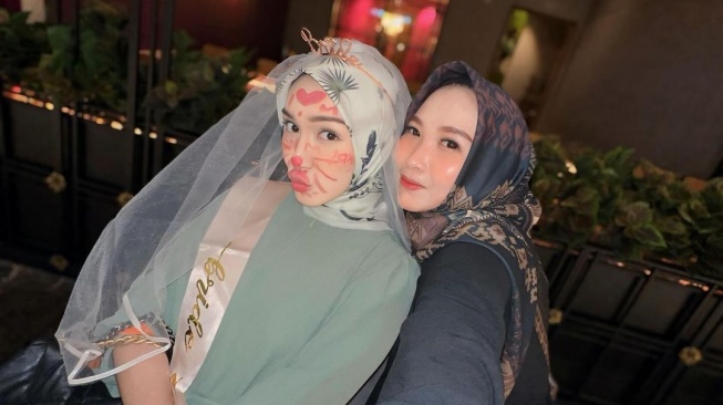 Potret Bridal Shower Melody Prima. (Instagram/melodyprima)