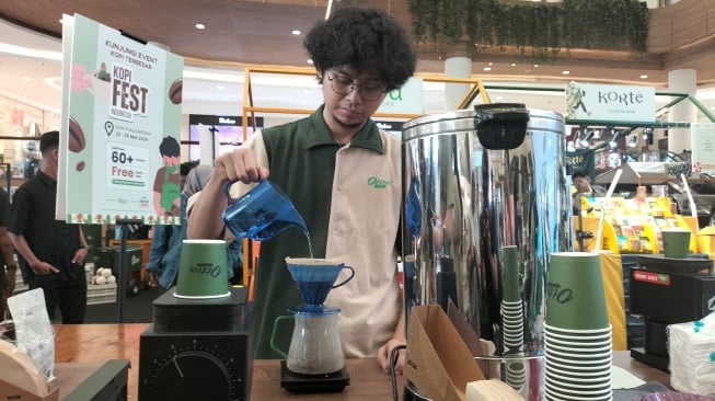 Kopi Fest Indonesia 2024 di Medan, Belajar Seduh Kopi Cuma Rp 1