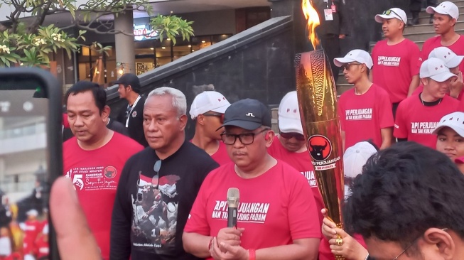 Hasto Tegaskan PDIP Tak Kenal Kata Capek, Selama Berjuang Demi Bangsa Dan Negara