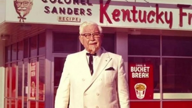 Pendiri KFC, Kolonel Sanders. [Suara.com/dok]