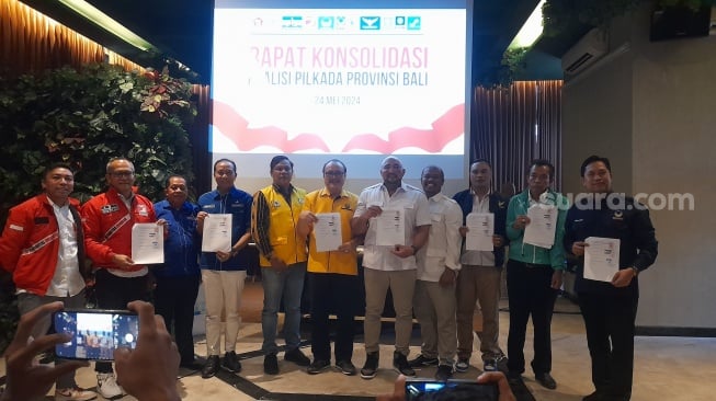 Rai Mantra-De Gadjah Resmi Diusung Koalisi Indonesia Maju untuk Pilgub Bali 2024