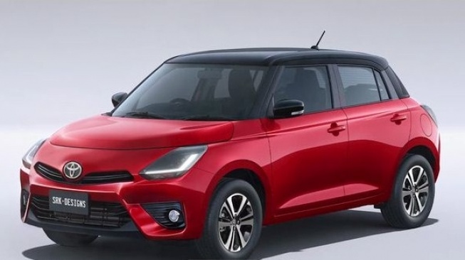 Begini Jadinya Kalau Toyota Rebadged Suzuki Swift