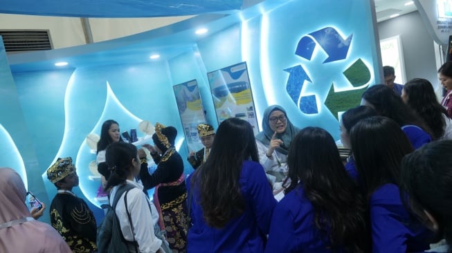 Stan Ditjen Cipta Karya pada Pameran dan Expo WWF ke-10 di Bali. (Dok: Kementerian PUPR)