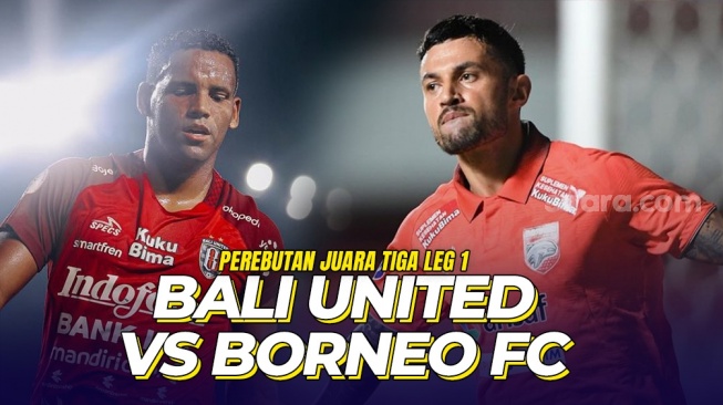 Link Live Streaming Borneo FC vs Bali United di Perebutan Tempat Ketiga BRI Liga 1