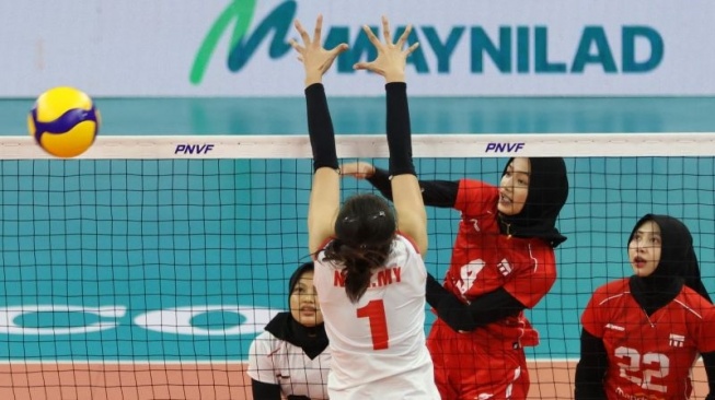 AVC Challenge Cup 2024: Timnas Voli Putri Indonesia Takluk 1-3 dari Vietnam