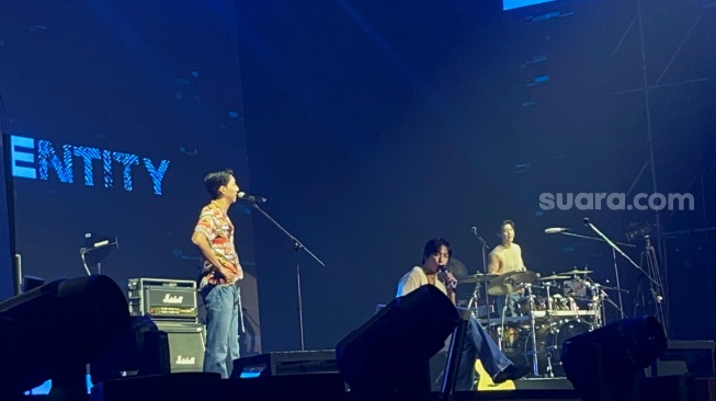 Konser CNBlue di ICE BSD, Tangerang Selatan pada Sabtu (25/5/2024) [Suara.com/Rena Pangesti]