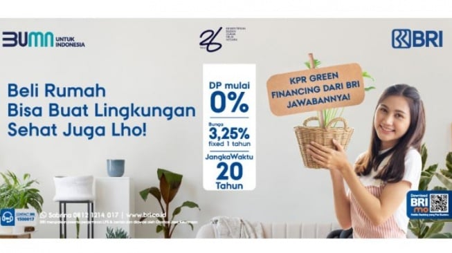 Promo kpr green financing bri