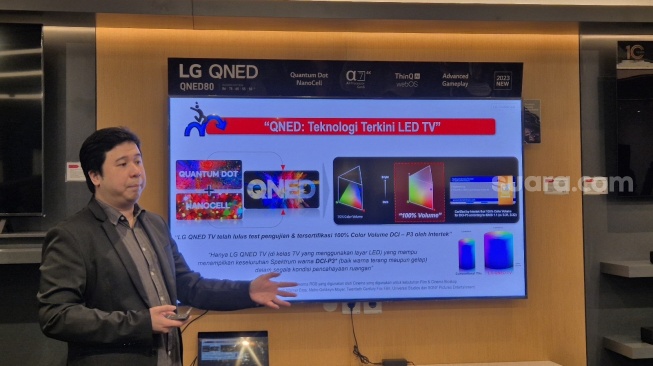 QNED TV, Inovasi Teknologi Quantum Dot dan NanoCell Berbasis AI