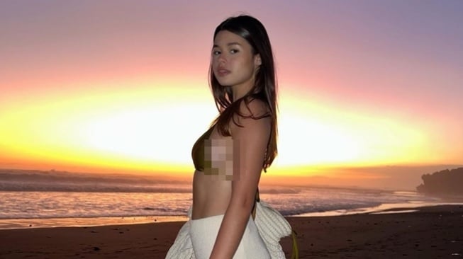 Potret Seksi Maria Theodore Pakai Bikini (Instagram/@mariatheodoree)