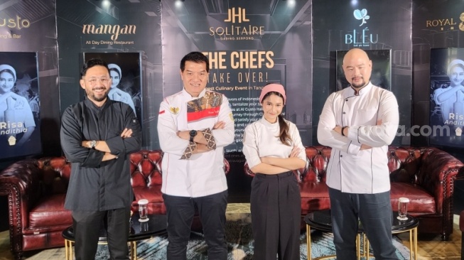 Chef Vindex Tengker Sajikan Ragam Kuliner Indonesia di Acara The Chefs Take Over di JHL Solitaire