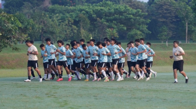 Timnas Indonesia U-16 dalam pemusatan latihan jelang Piala AFF U-16 2024 (pssi.org)