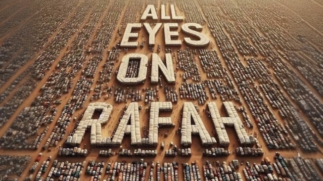 Jadi Trending di Berbagai Media Sosial, Deretan Public Figure Posting 'All Eyes on Rafah' untuk Bela Palestina