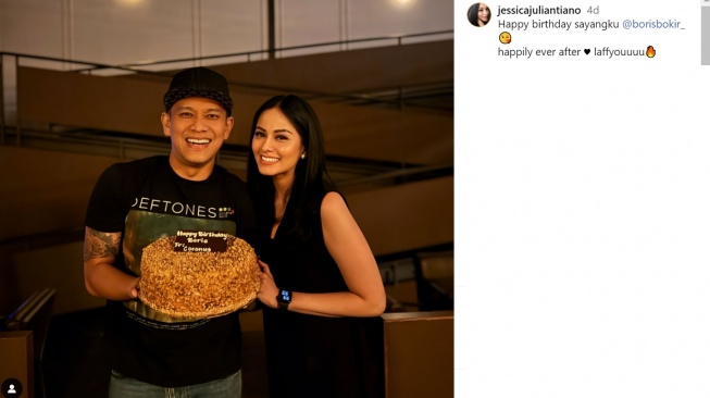 Unggahan Jessica Juliantino, pacar baru Boris Bokir (Instagram/jessicajuliantino)