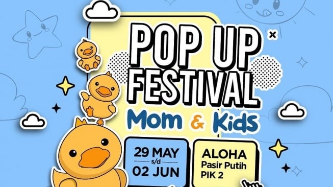 Pop Up Festival Mom & Kids: Menyatukan Bazar Perlengkapan Ibu & Anak dengan Kuliner di Aloha Pasir Putih - Pik 2