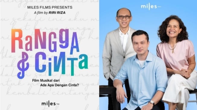 Film Musikal 'Rangga & Cinta' Siap Digarap, Nicholas Saputra Jadi Produser