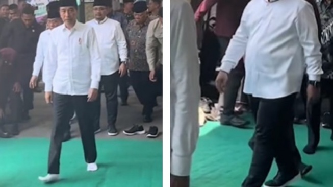 Ini Alasan Jokowi Dianggap Sosok yang Paling Beradab Dibanding Menteri Agama, Takziah ke Rumah Habib Lutfhi jadi Bukti