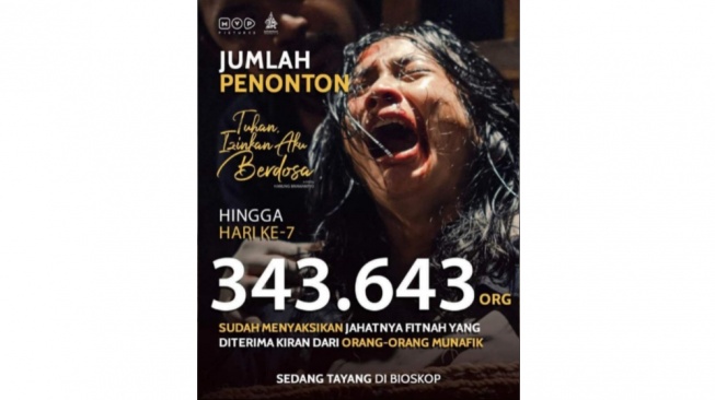 Performa Film 'Tuhan, Izinkan Aku Berdosa' Tampak Tersendat, Kenapa Begitu?